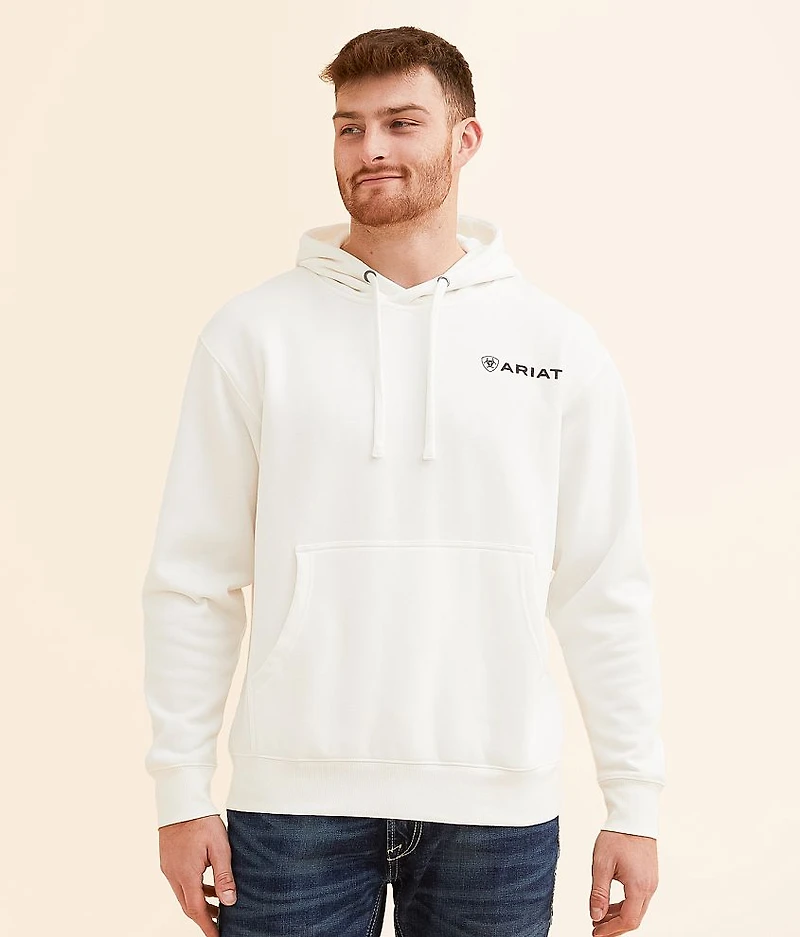 Stipple Steer Hooded Sweatshirt