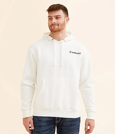 Stipple Steer Hooded Sweatshirt