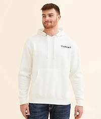 Stipple Steer Hooded Sweatshirt