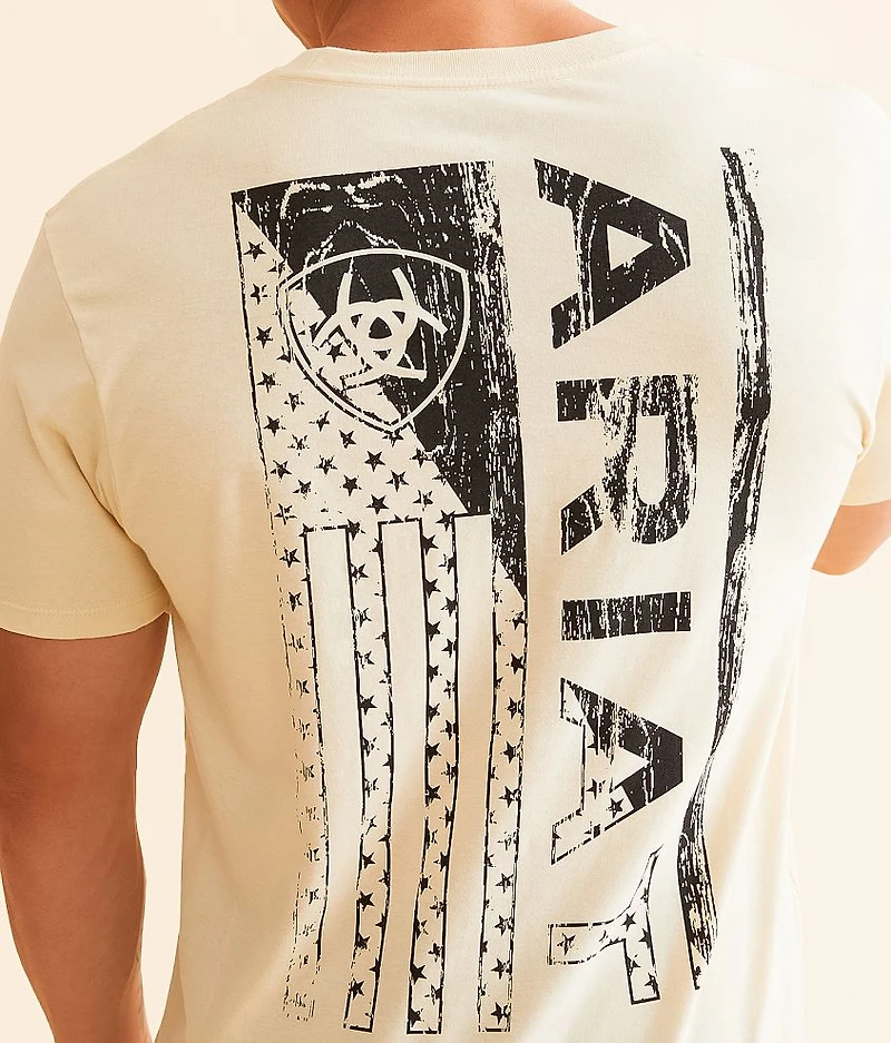 Stars & Bars Wood T-Shirt