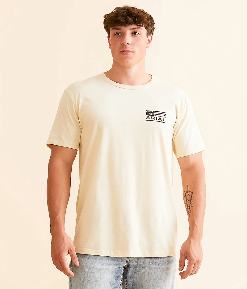 Stars & Bars Wood T-Shirt