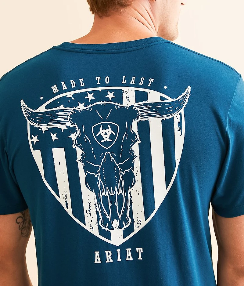 Stacked Skull America T-Shirt