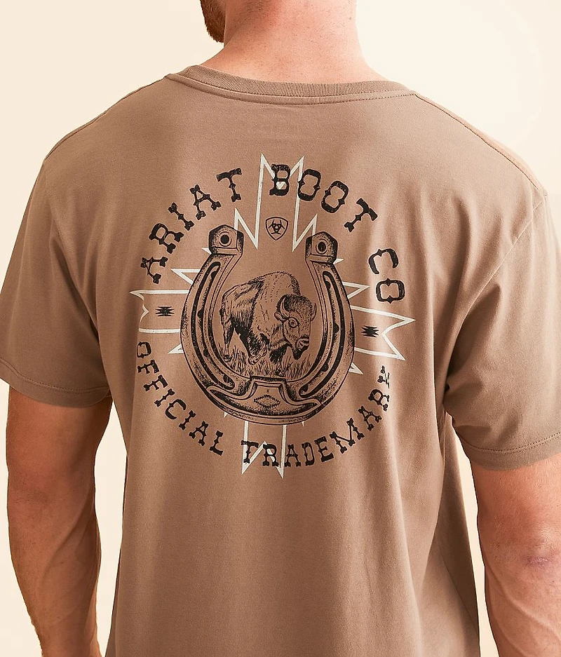 Stipple Bison T-Shirt