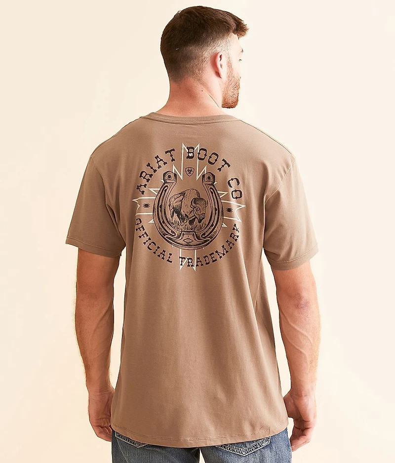 Stipple Bison T-Shirt