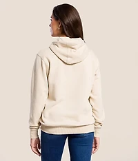 Embroidered Stitch Hooded Sweatshirt