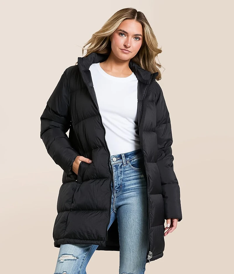 Ultra Puff Quilted Down Hooded Jacket
