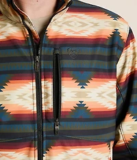 Logo Southwestern Softshell Jacket