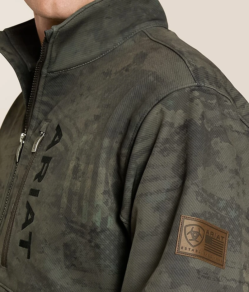 Patriot Flag Camo Softshell Jacket