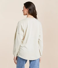 Canvas Oversized T-Shirt