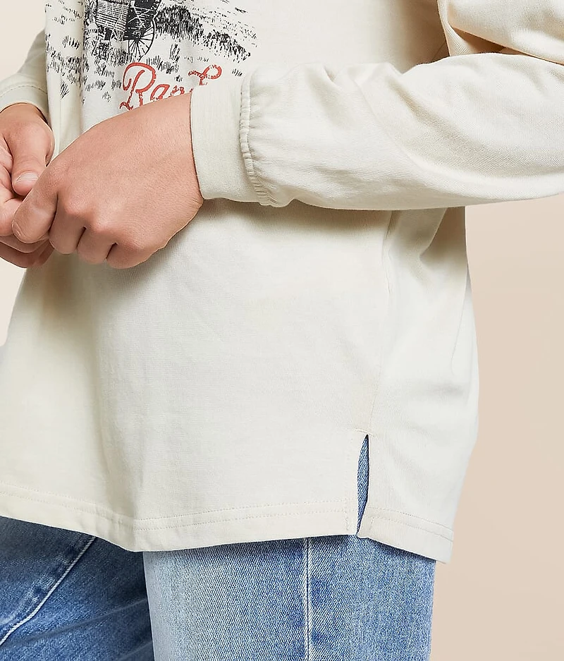 Canvas Oversized T-Shirt