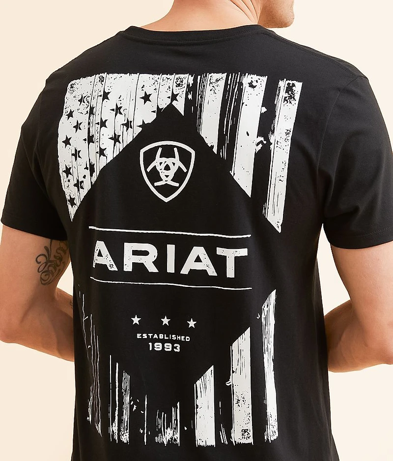 Wooden Diamond Flag T-Shirt