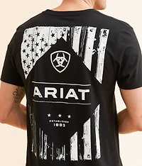 Wooden Diamond Flag T-Shirt