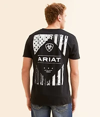 Wooden Diamond Flag T-Shirt