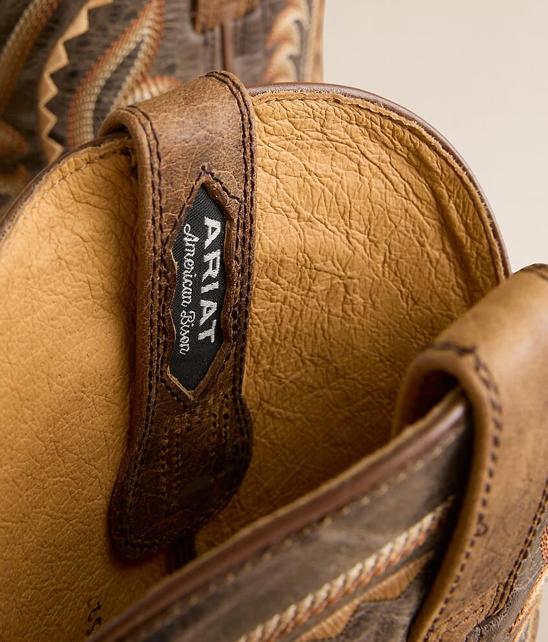 Rock Ridge Leather Cowboy Boot
