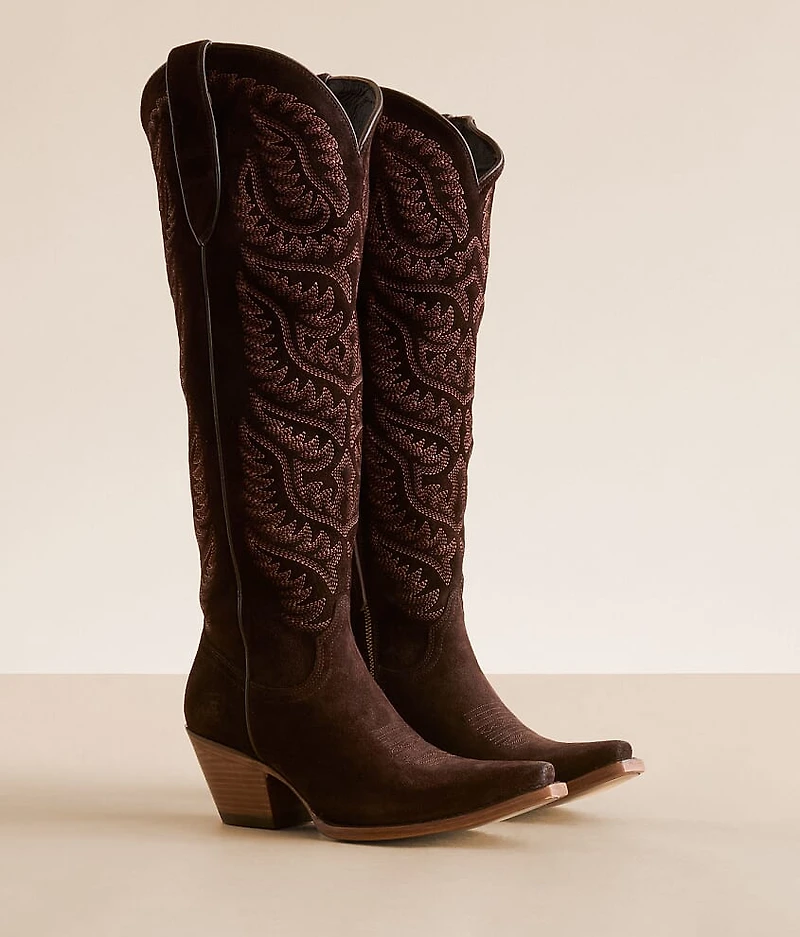 Laramie Stretchfit Leather Western Boot