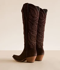 Laramie Stretchfit Leather Western Boot