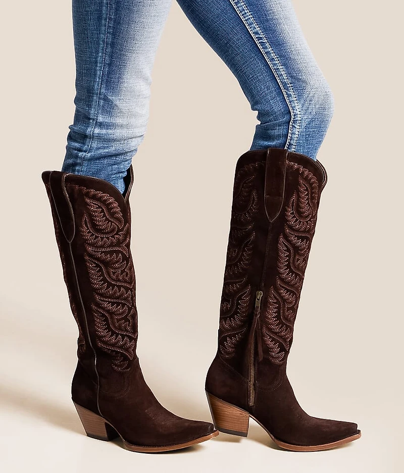 Laramie Stretchfit Leather Western Boot