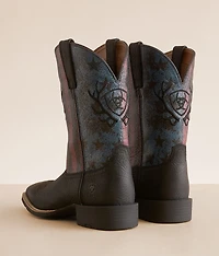 Sporty Liberty Antler Leather Cowboy Boot