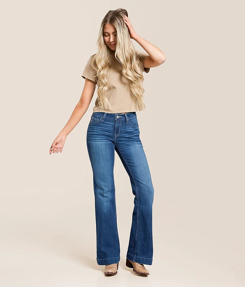 High Rise Slim Trouser Stretch Jean