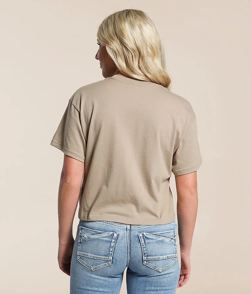 Bison Cropped T-Shirt