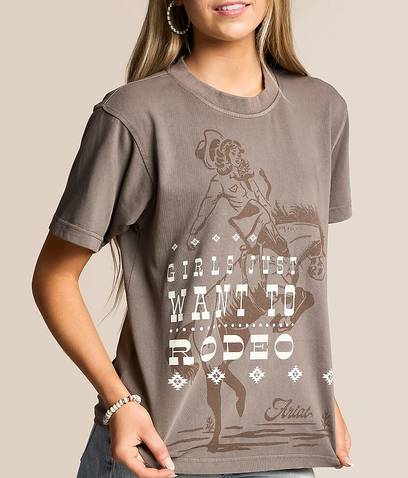 Cowgirl Poster Boyfriend T-Shirt