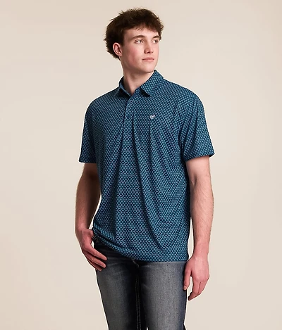 Dark Medallion TEK Performance Polo