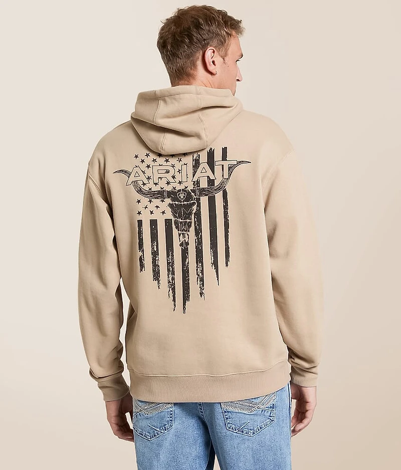 Ariat Longhorn Thrash Hooded Sweatshirt