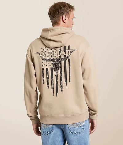 Ariat Longhorn Thrash Hooded Sweatshirt