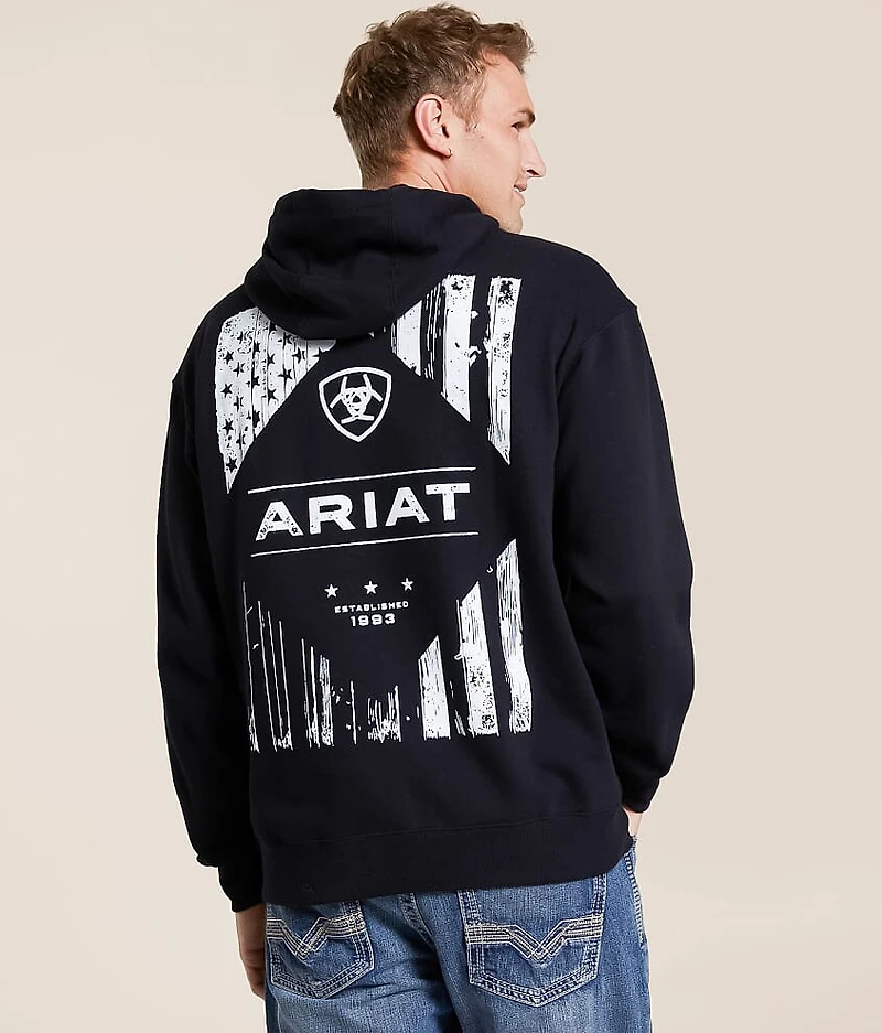 Diamond Flag Tonal Hooded Sweatshirt