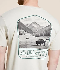 Ariat Gallatin Bison T-Shirt