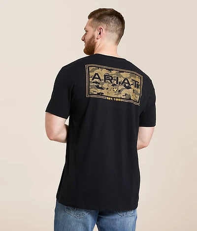 Ariat Desert Camo Box T-Shirt