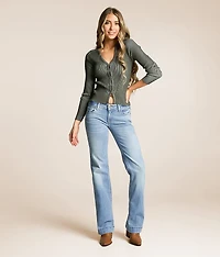 Mid-Rise Trouser Stretch Jean