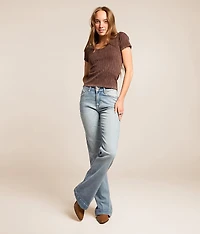 High Rise Slim Trouser Stretch Jean