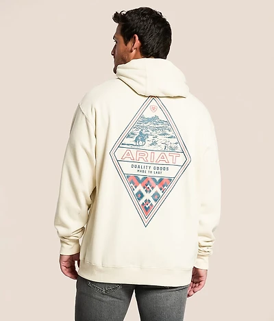 Vaquero Fresa Hooded Sweatshirt