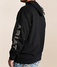 Embroidered Logo Hooded Sweatshirt