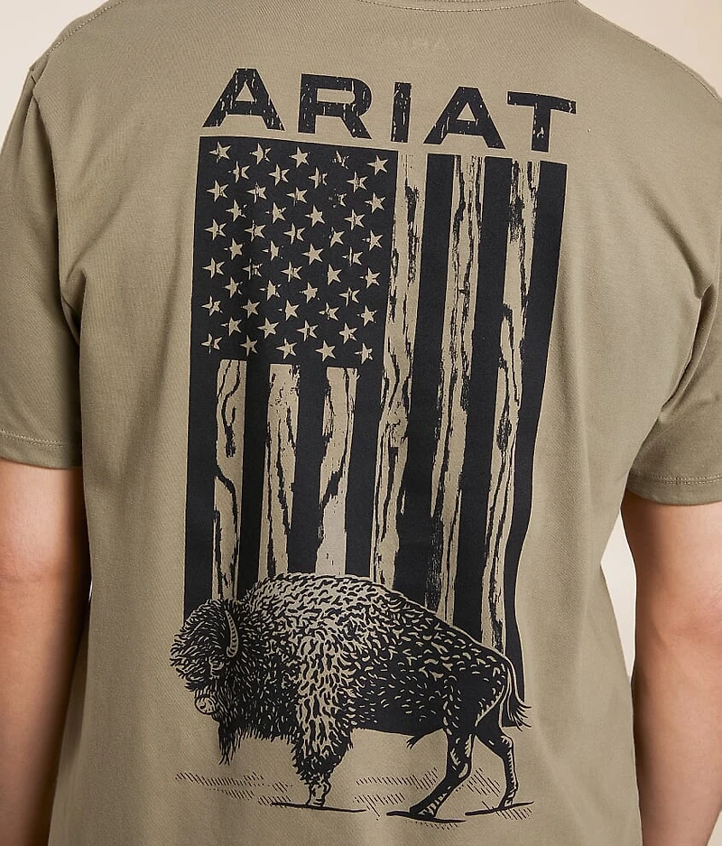 Bison Flag T-Shirt