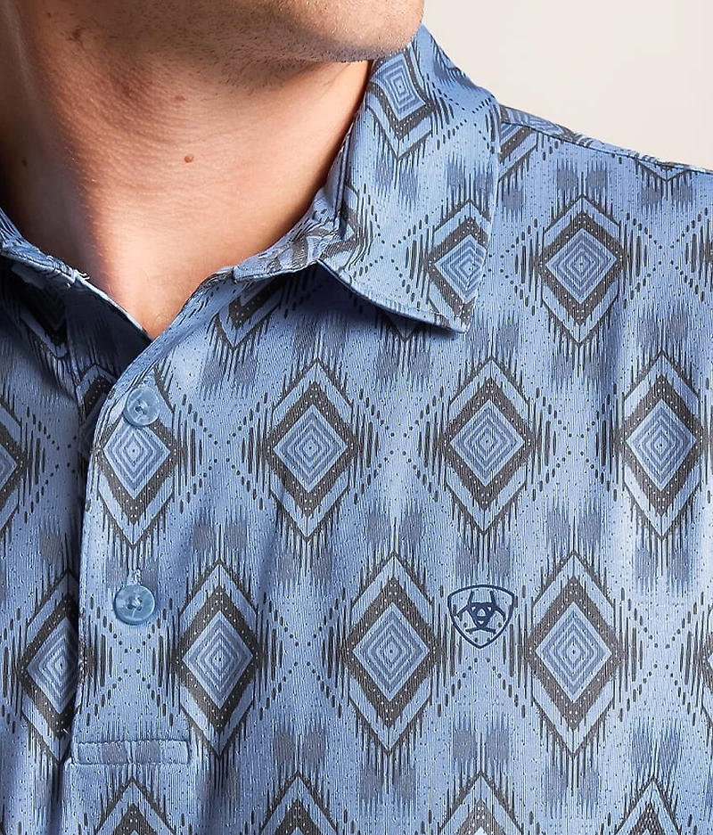 Printed 360 Airflow TEK Polo