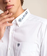 Team Logo Twill Fitted Shirt