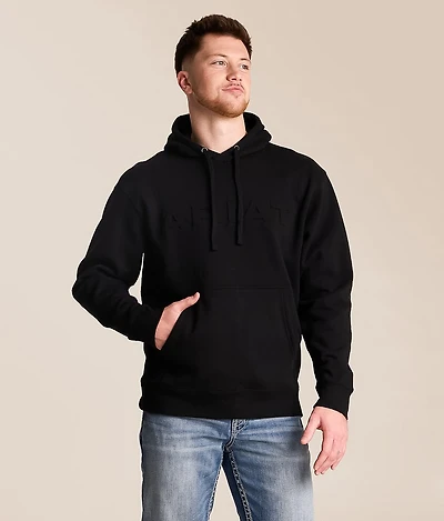 Embossed Logo Hooded Sweatshirt