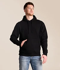 Embossed Logo Hooded Sweatshirt