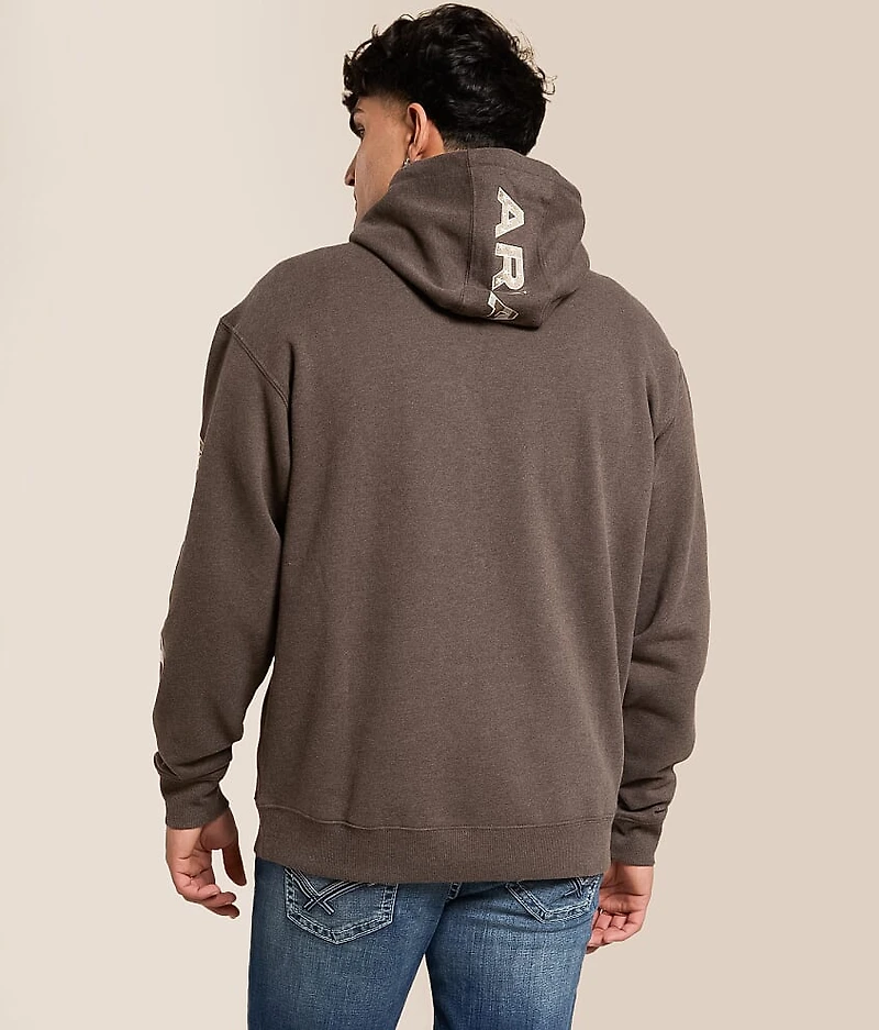 Embroidered Logo Hooded Sweatshirt