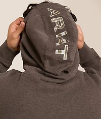 Embroidered Logo Hooded Sweatshirt