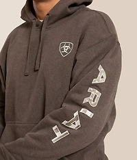 Embroidered Logo Hooded Sweatshirt