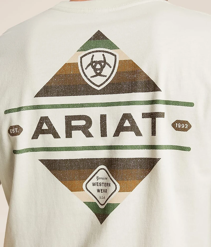 Split Diamond Blanket T-Shirt