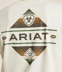 Split Diamond Blanket T-Shirt