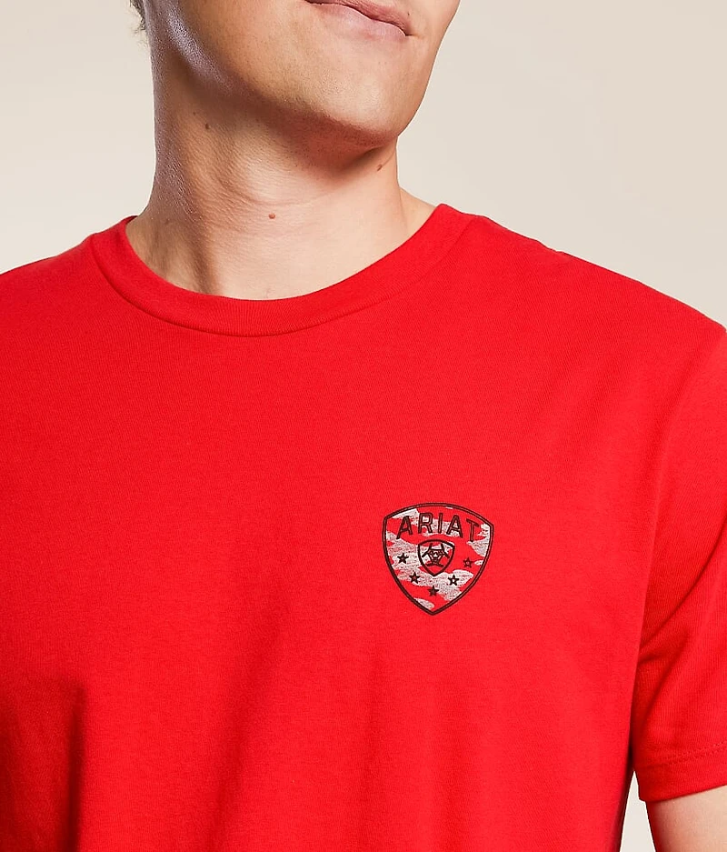 Camo Simple Shield T-Shirt