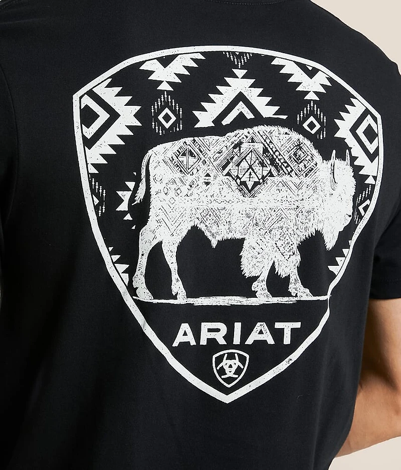 Bison Stamp Shield T-Shirt