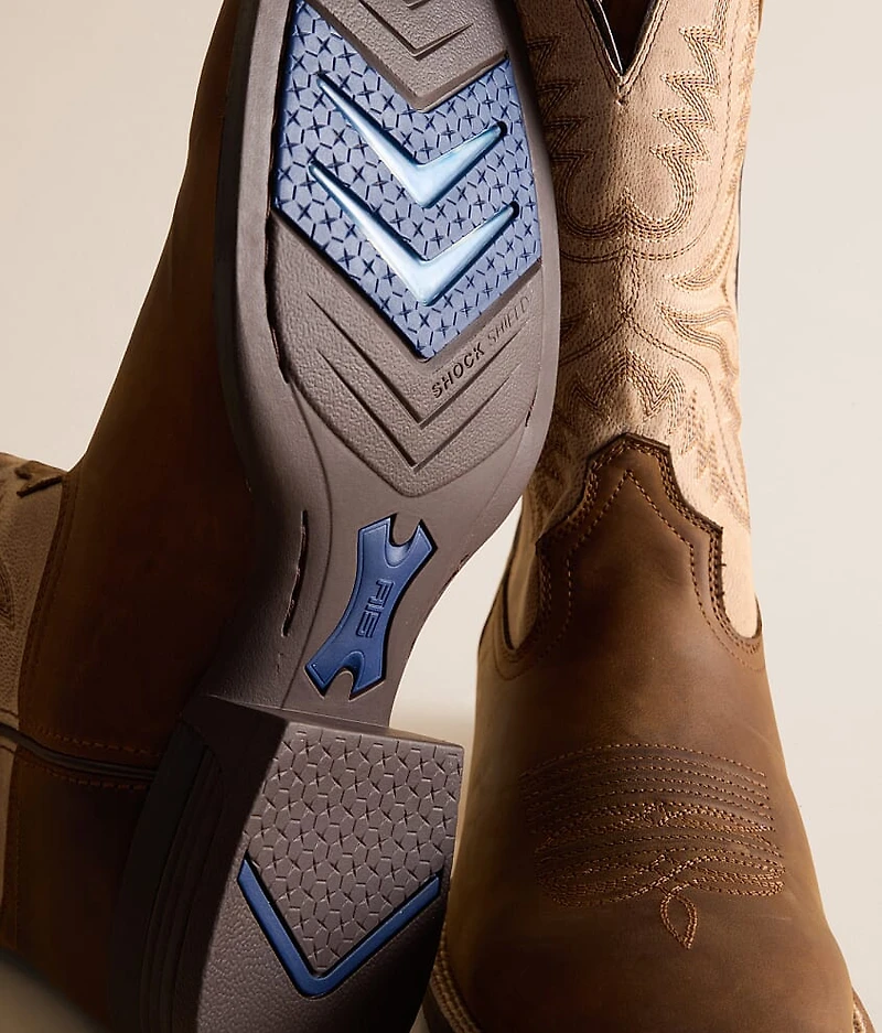 Brush Creek Leather Cowboy Boot