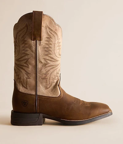 Brush Creek Leather Cowboy Boot