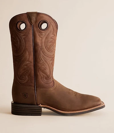 Highland Toughstock Leather Cowboy Boot